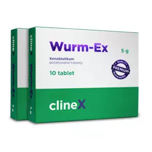 Wurm-Ex - odčervovací tablety pro lidi vás zbaví parazitů
