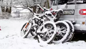 Cyklistika v zimě – snow bike